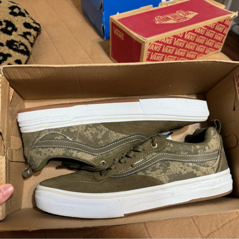 Vans limited edition Kyle Walker Army shoes